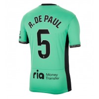 Fotbalové Dres Atletico Madrid Rodrigo De Paul #5 Alternativní 2023-24 Krátký Rukáv